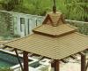 苏黎世联邦理工学院的学生用木瓦制成的机器人建造的亭子