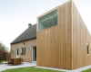 房产信息：在布鲁塞尔的这座木屋扩建项目中采用了V形的屋顶线条