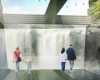 房产信息：Snøhetta团队设计美国第二大瀑布旁的河道