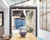 房产信息：Fraher Architects在伦敦的联排别墅中增加了玻璃屋顶的扩展