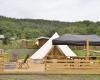 为参观威尔士乡村建造了八个弹出式豪华帐篷小屋