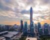  美国公司Kohn Pedersen Fox已在首尔完成了555米高的乐天世界大厦 