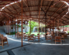 a21studio的打捞环咖啡馆是用废弃木材建造的