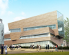  利伯斯金为达勒姆大学开设了覆盖木材的物理中心 