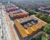 荷兰建筑师工作室在荷兰格罗宁根新建住宅区的街道上