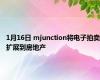1月16日 mjunction将电子拍卖扩展到房地产