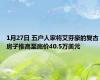 1月27日 五户人家将艾芬豪的复古房子推高至底价40.5万美元