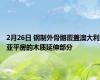 2月26日 钢制外骨骼覆盖澳大利亚平房的木质延伸部分