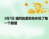 3月7日 强烈的柔和色彩给了每一个前提