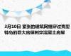 3月10日 紧张的建筑网络穿过克里特岛的巨大房屋刺穿混凝土房屋
