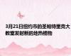 3月21日纽约市的圣帕特里克大教堂发射新的地热植物