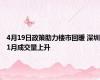 4月19日政策助力楼市回暖 深圳1月成交量上升