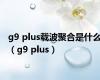 g9 plus载波聚合是什么（g9 plus）