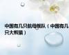 中国有几只航母舰队（中国有几只大熊猫）