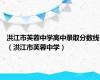洪江市芙蓉中学高中录取分数线（洪江市芙蓉中学）