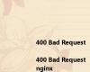 <html>
<head><title>400 Bad Request</title></head>
<body>
<center><h1>400 Bad Request</h1></center>
<hr><center>nginx</center>
</body>
</html>
