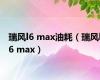 瑞风l6 max油耗（瑞风l6 max）