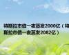 特斯拉市值一夜蒸发2000亿（特斯拉市值一夜蒸发2082亿）