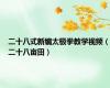 二十八式新编太极拳教学视频（二十八亩田）