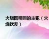 火烧圆明园的主犯（火烧钦差）