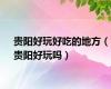 贵阳好玩好吃的地方（贵阳好玩吗）