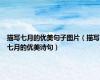 描写七月的优美句子图片（描写七月的优美诗句）