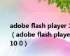 adobe flash player 11（adobe flash player 10 0）
