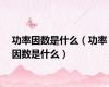 功率因数是什么（功率因数是什么）