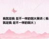 我就是我 是不一样的烟火英语（我就是我 是不一样的烟火）