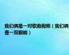 我们俩是一对歌曲视频（我们俩是一双眼睛）