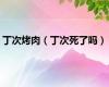 丁次烤肉（丁次死了吗）