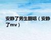 安静了男生翻唱（安静了mv）