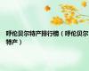 呼伦贝尔特产排行榜（呼伦贝尔特产）
