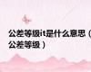 公差等级it是什么意思（公差等级）