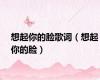 想起你的脸歌词（想起你的脸）