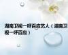 湖南卫视一呼百应艺人（湖南卫视一呼百应）