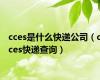 cces是什么快递公司（cces快递查询）