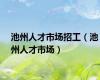 池州人才市场招工（池州人才市场）