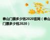 泰山门票多少钱2020官网（泰山门票多少钱2020）