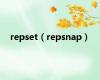 repset（repsnap）
