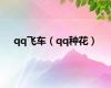 qq飞车（qq种花）