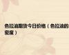 色拉油期货今日价格（色拉油的密度）
