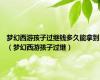 梦幻西游孩子过继钱多久能拿到（梦幻西游孩子过继）