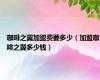 咖啡之翼加盟费要多少（加盟咖啡之翼多少钱）