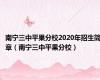 南宁三中平果分校2020年招生简章（南宁三中平果分校）