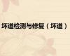 坏道检测与修复（坏道）