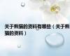 关于熊猫的资料有哪些（关于熊猫的资料）
