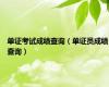单证考试成绩查询（单证员成绩查询）