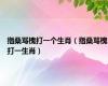 指桑骂槐打一个生肖（指桑骂槐打一生肖）