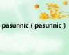 pasunnic（pasunnic）